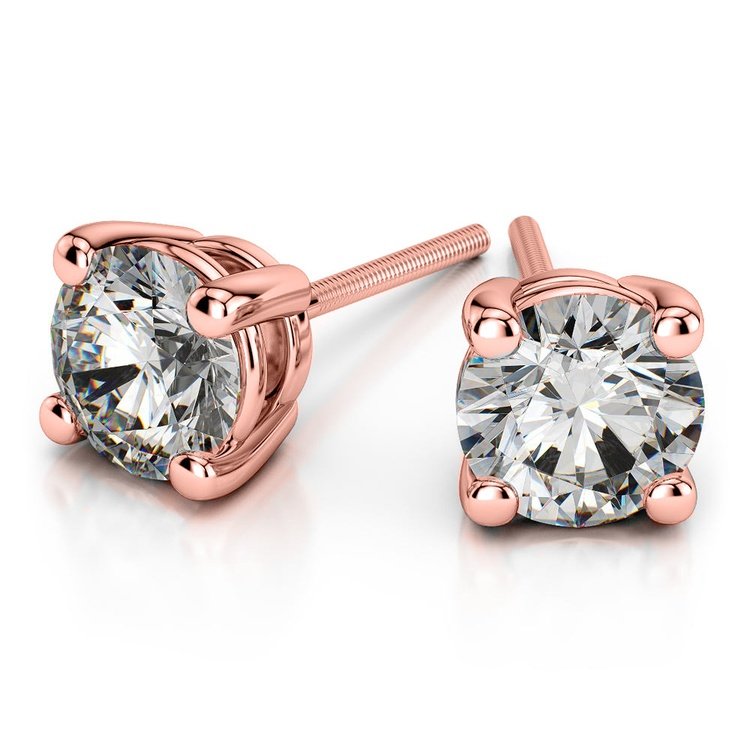 5/8ct Diamond Stud Earrings